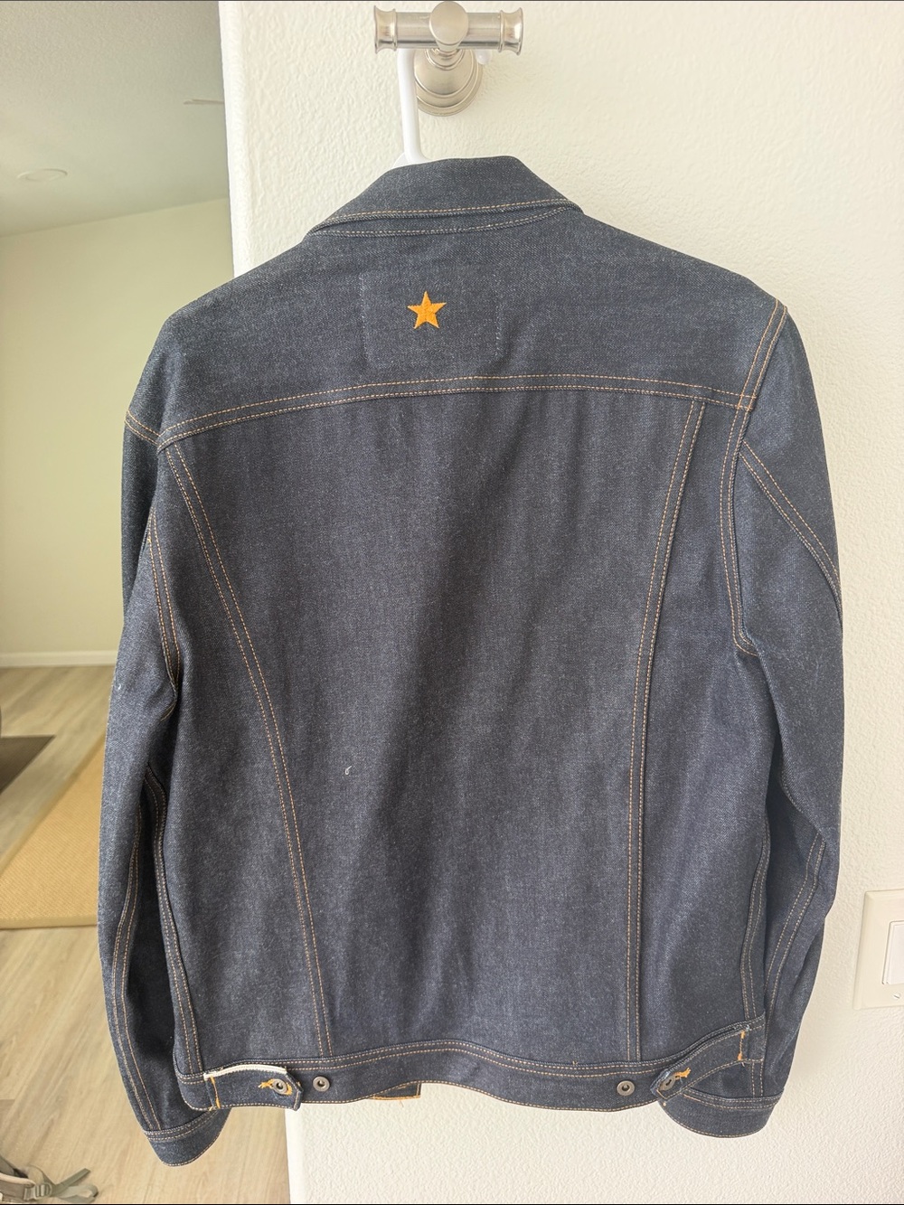 Men’s Brave Star Selvedge Denim Jacket - Like New size large mens - Picture 3 of 8